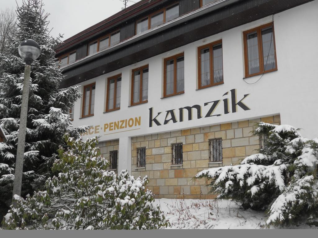 Česká Kamenice Penzion Kamzik מראה חיצוני תמונה